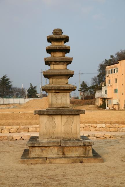 예천 개심사지 오층석탑