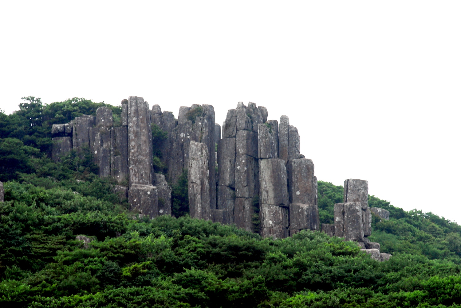 국가유산이미지 | 주상절리(입석대) 주상절리(입석대)