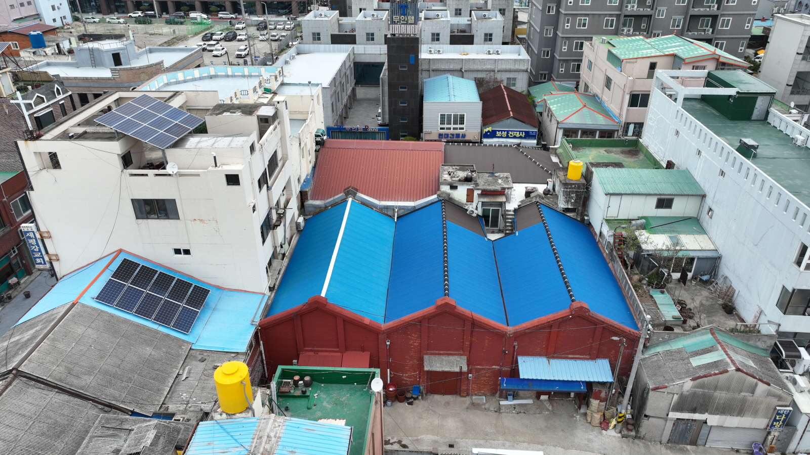 국가유산이미지 | 목포 해안로 붉은 벽돌창고(2023 정기조사) 목포 해안로 붉은 벽돌창고(2023 정기조사)