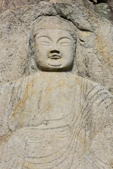 삼릉계곡마애석가여래좌상 (촬영년도 : 2015년)