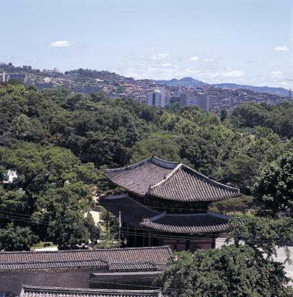 창덕궁 돈화문 전경