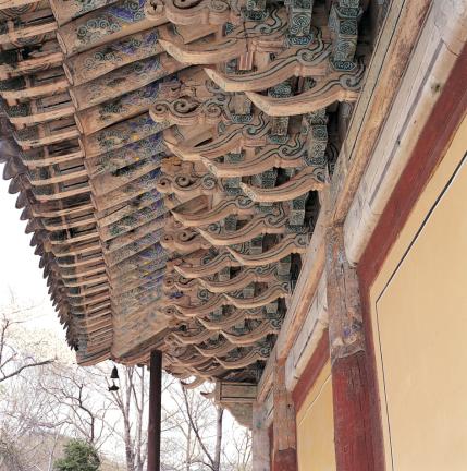 무량사 극락전 배면 공포