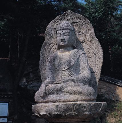 경주 남산미륵곡석불좌상