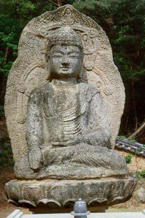 경주남산미륵곡석불좌상