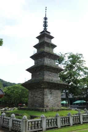 칠곡 송림사 오층전탑 (촬영:문화재청)