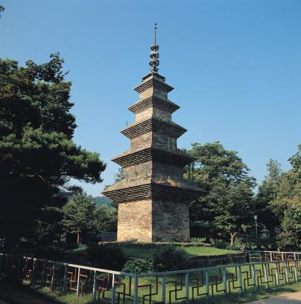 송림사 오층전탑
