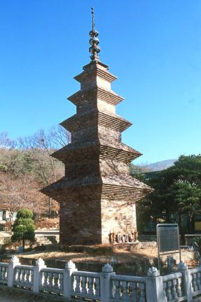 송림사오층전탑