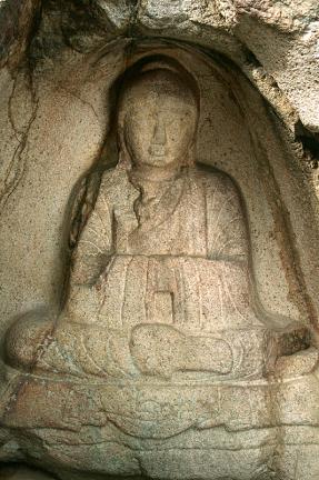 경주남산불곡석불좌상