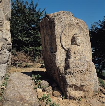 마애석불 중 사방불 남면 상