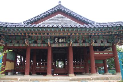 경포대 누각