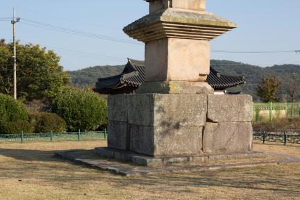 경주 남산동 동·서 삼층석탑_면석 (촬영년도 : 2015년)