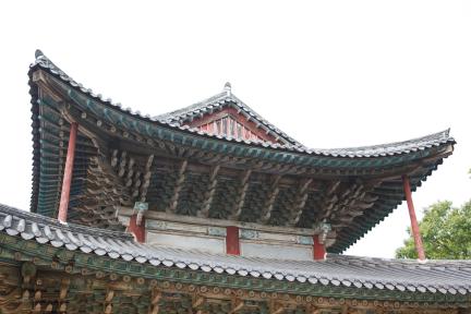 부여 무량사 극락전_2층 추녀부와 서까래 (촬영년도 : 2015년)