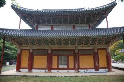부여 무량사 극락전_배면 (촬영년도 : 2015년)