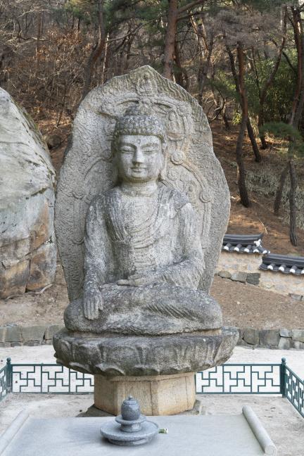 경주 남산 미륵곡 석조여래좌상 정밀실측 용역